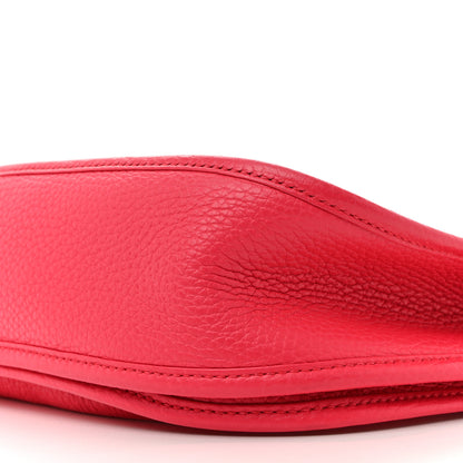 Hermes Taurillon Clemence Evelyne III PM Rose Extreme 10 of 15