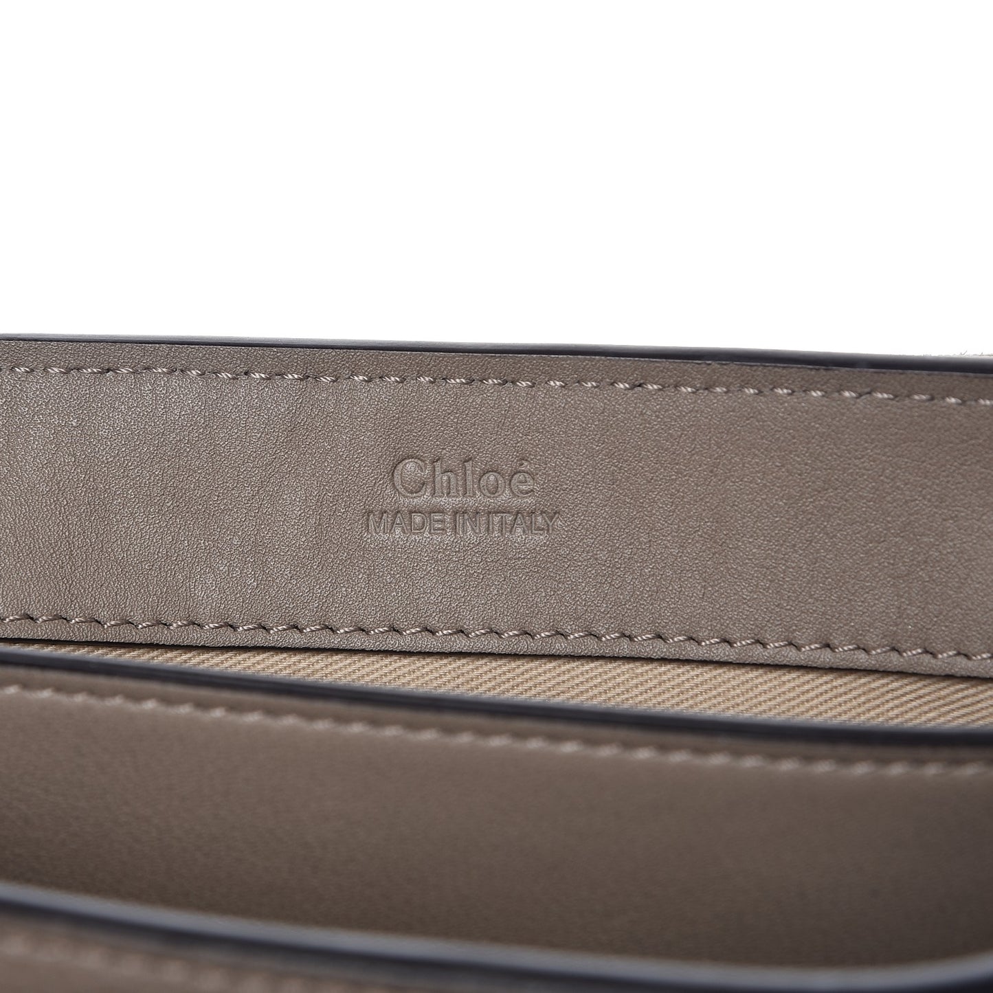 Calfskin Mini Faye Day Shoulder Bag Motty Grey