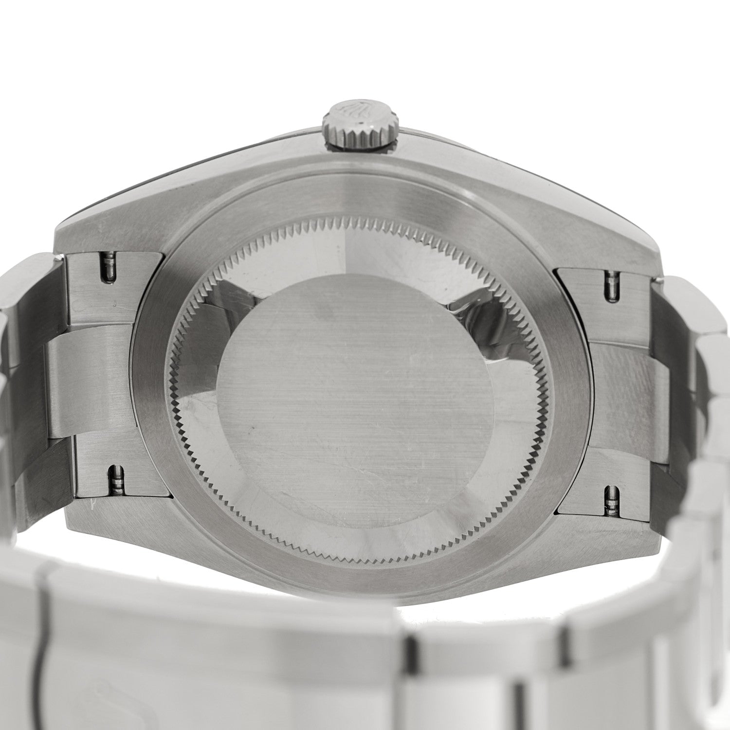 Rolex Stainless Steel 18K White Gold 41mm Oyster Perpetual Datejust Watch Azzurro Blue Roman 126334 4 of 5