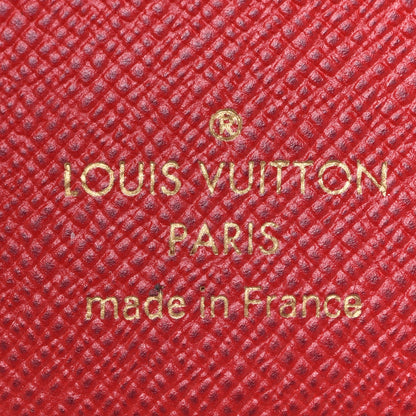 Louis Vuitton Damier Ebene Victorine Wallet Cherry 6 of 8