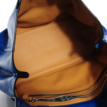 Proenza Schouler Leather Double Sided PS Courier Bag Blue Honey 5 of 10