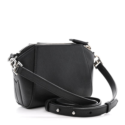 Givenchy Sugar Goatskin Nano Antigona Black 3 of 14