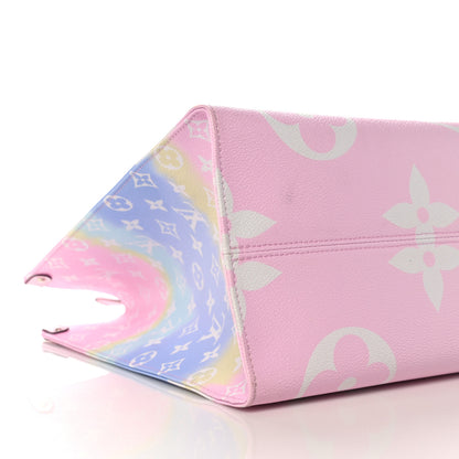 Louis Vuitton Monogram Escale Onthego GM Pastel 8 of 18