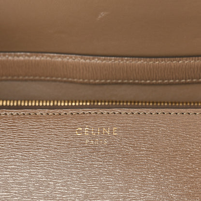 Celine Liege Calfskin Medium Classic Box Flap Bag Taupe 7 of 10