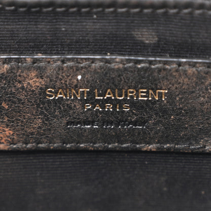 Saint Laurent Calfskin Matelasse Monogram Lou Camera Bag Opyum Red 6 of 10