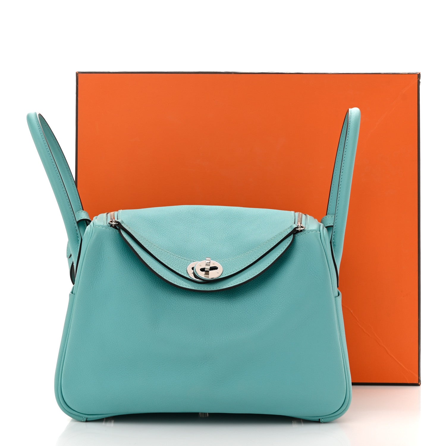 Hermes Evercolor Lindy 26 Bleu Saint Cyr 11 of 11