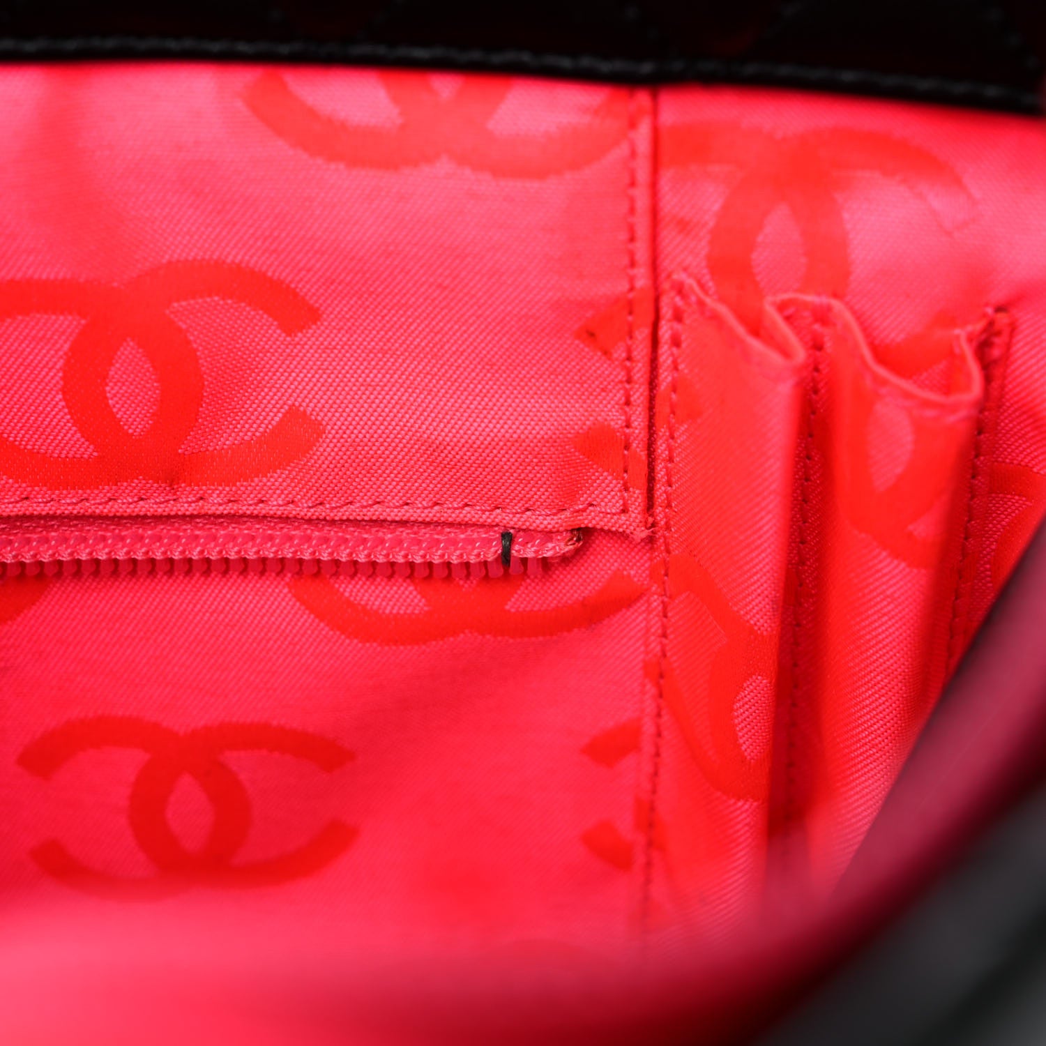 Chanel Calfskin Quilted Medium Cambon Tote Black 13 of 20