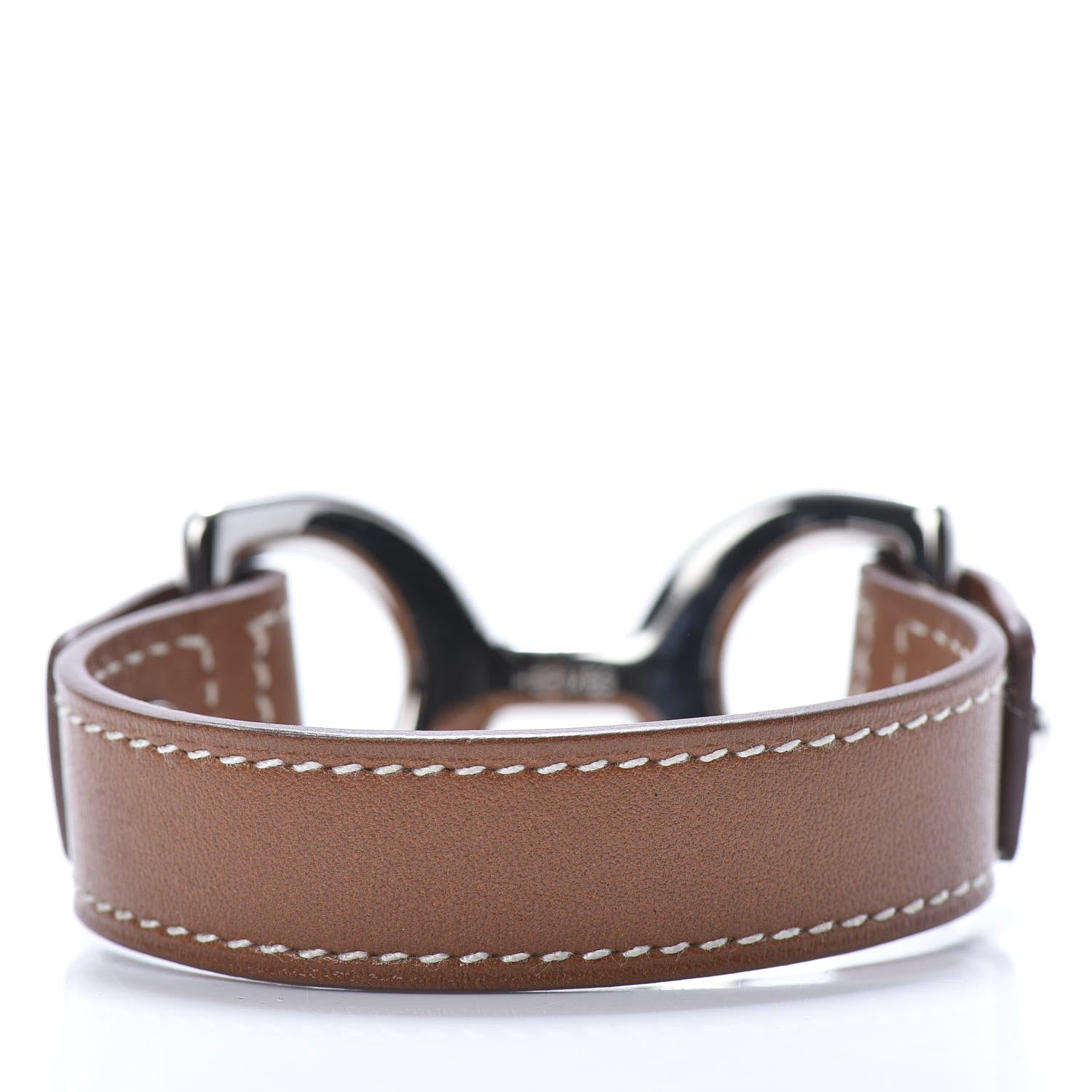 Hermes Barenia Pavane Cuff M Fauve 3 of 5