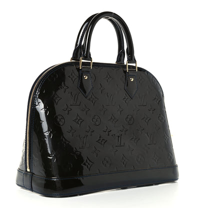 Louis Vuitton Vernis Alma PM Blue Infini 3 of 10