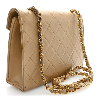 Chanel Lambskin Quilted Envelope Flap Beige 3 of 10