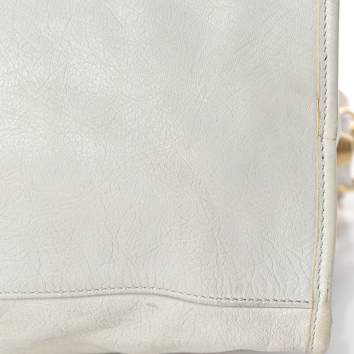Agneau Giant 21 Gold Hardware Part Time White Light
