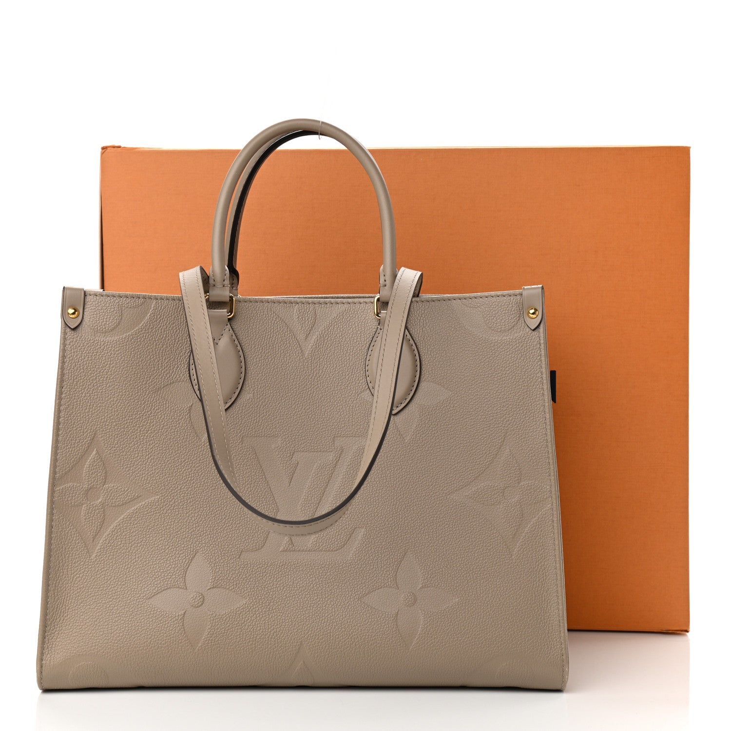 Louis Vuitton Empreinte Monogram Giant Onthego MM Tourterelle 14 of 14