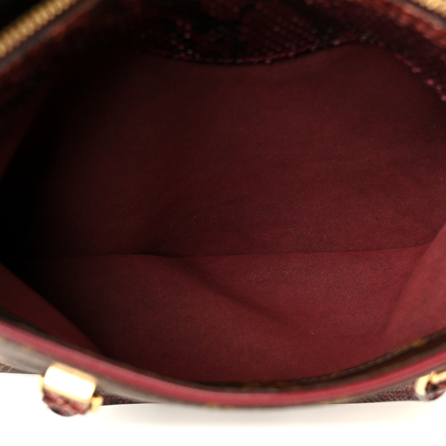 Louis Vuitton Snakeskin Monogram Pallas Red 6 of 12