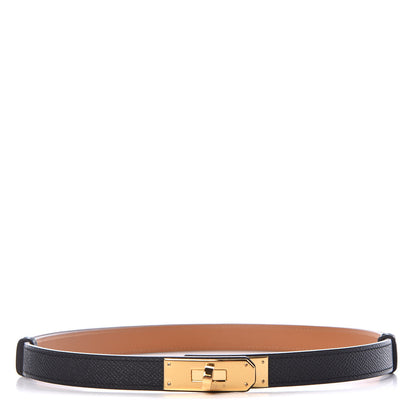 Hermes Epsom Kelly Belt Black 1 of 6
