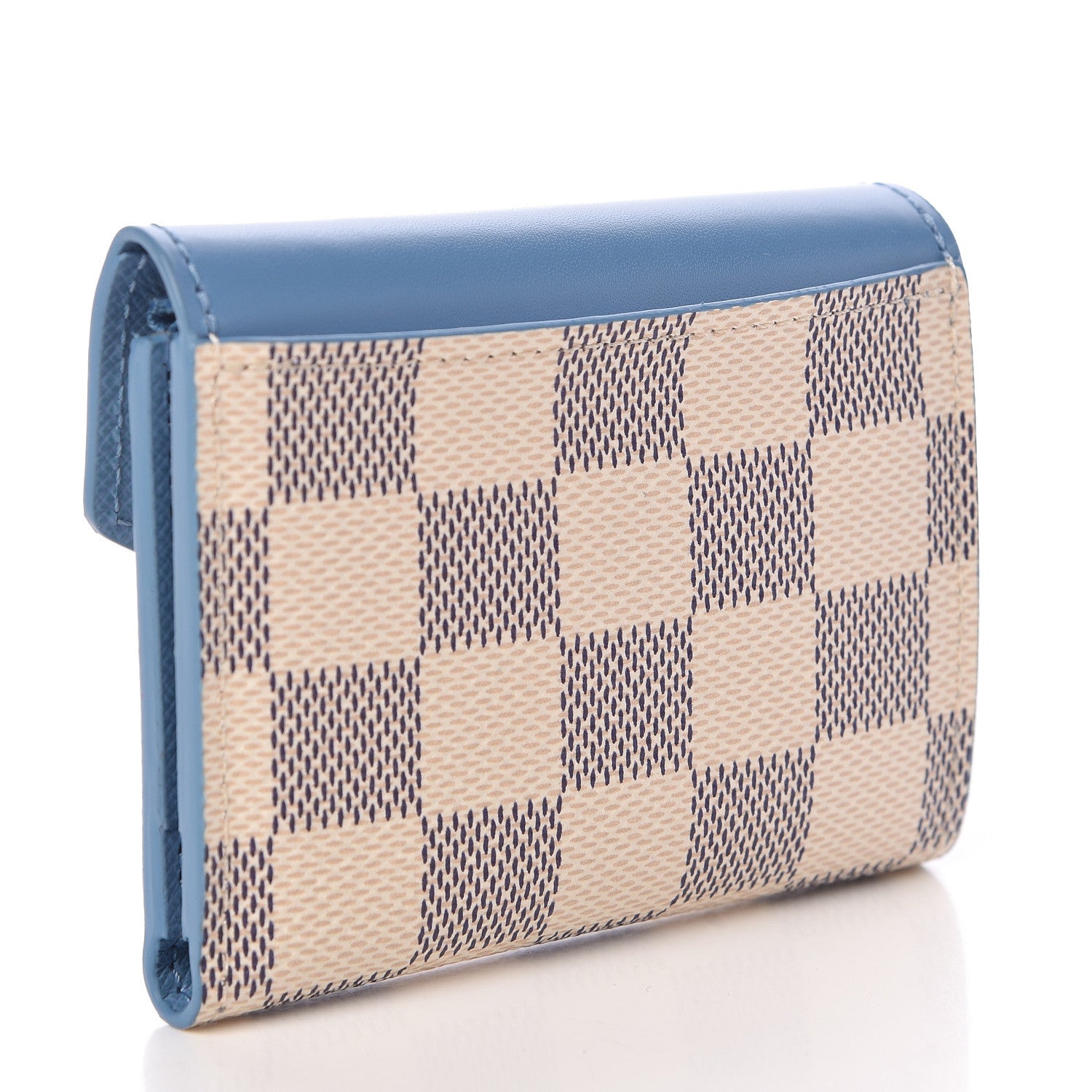 Louis Vuitton Damier Azur Zoe Wallet Bleuet 3 of 6