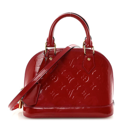 Louis Vuitton Vernis Alma BB Rose Indien 1 of 9