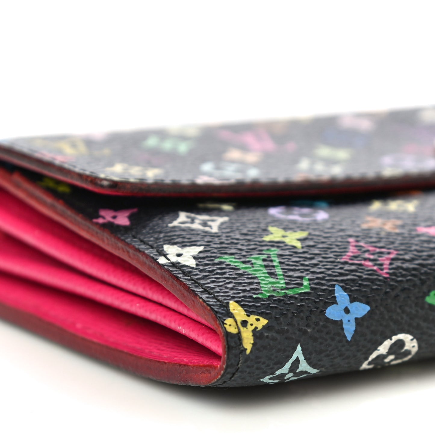 Monogram Multicolor Sarah Wallet Black Grenade