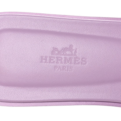 Hermes Epsom Oran Sandals 38 Violet Amethyste 7 of 9