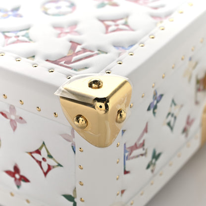 Louis Vuitton Lambskin Embossed Monogram LV Garden Camera Box White Multicolor 11 of 11