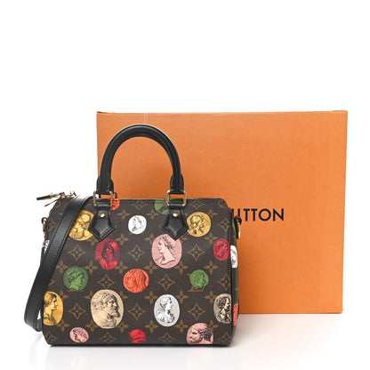 Louis Vuitton X FORNASETTI Monogram Cameo Speedy Bandouliere 25 10 of 10