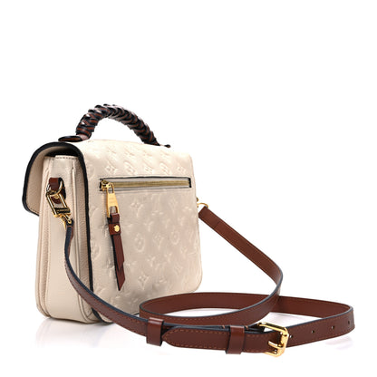 Louis Vuitton Empreinte Braided Pochette Metis Creme Beige Caramel 3 of 11