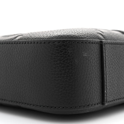 Gucci Piuma Calfskin Jumbo GG Embossed Briefcase Black 9 of 13