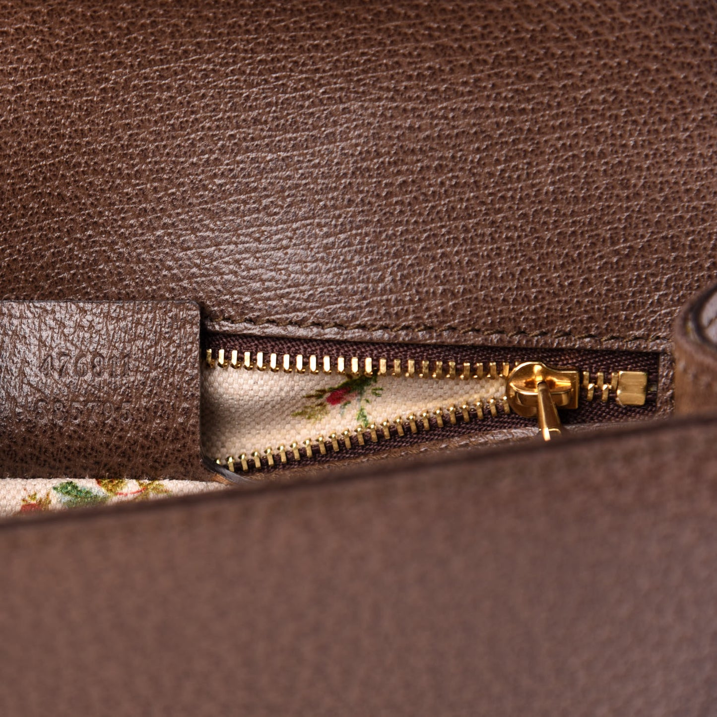 Calfskin Embroidered Sylvie Belt Bag 85 34 Brown