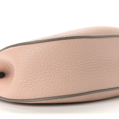 Chloe Grained Lambskin Mini Drew Shoulder Bag Cement Pink 8 of 9