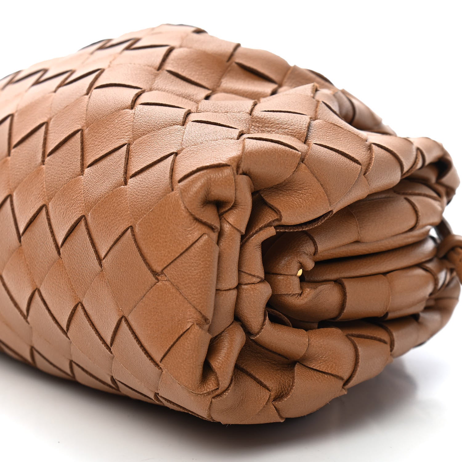 Bottega Veneta Nappa Intrecciato The Mini Pouch Carmel 10 of 10