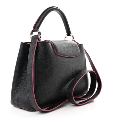 Louis Vuitton Taurillon Capucines BB Cobalt Fuchsia 3 of 11