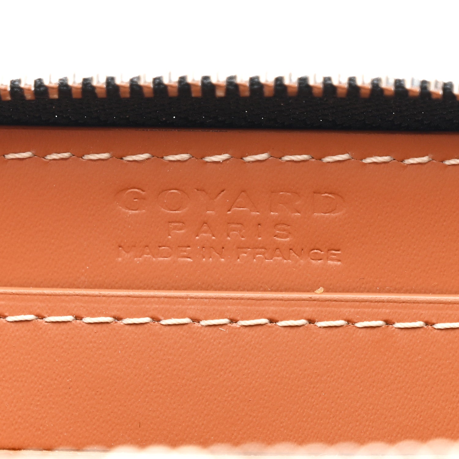 Goyard Goyardine Matignon Porte Monnaei Wallet Black Gold 6 of 7