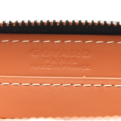 Goyard Goyardine Matignon Porte Monnaei Wallet Black Gold 6 of 7