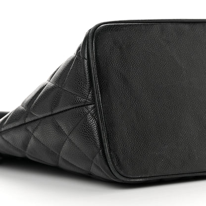 Chanel Caviar Quilted Medallion Tote Black 9 of 20