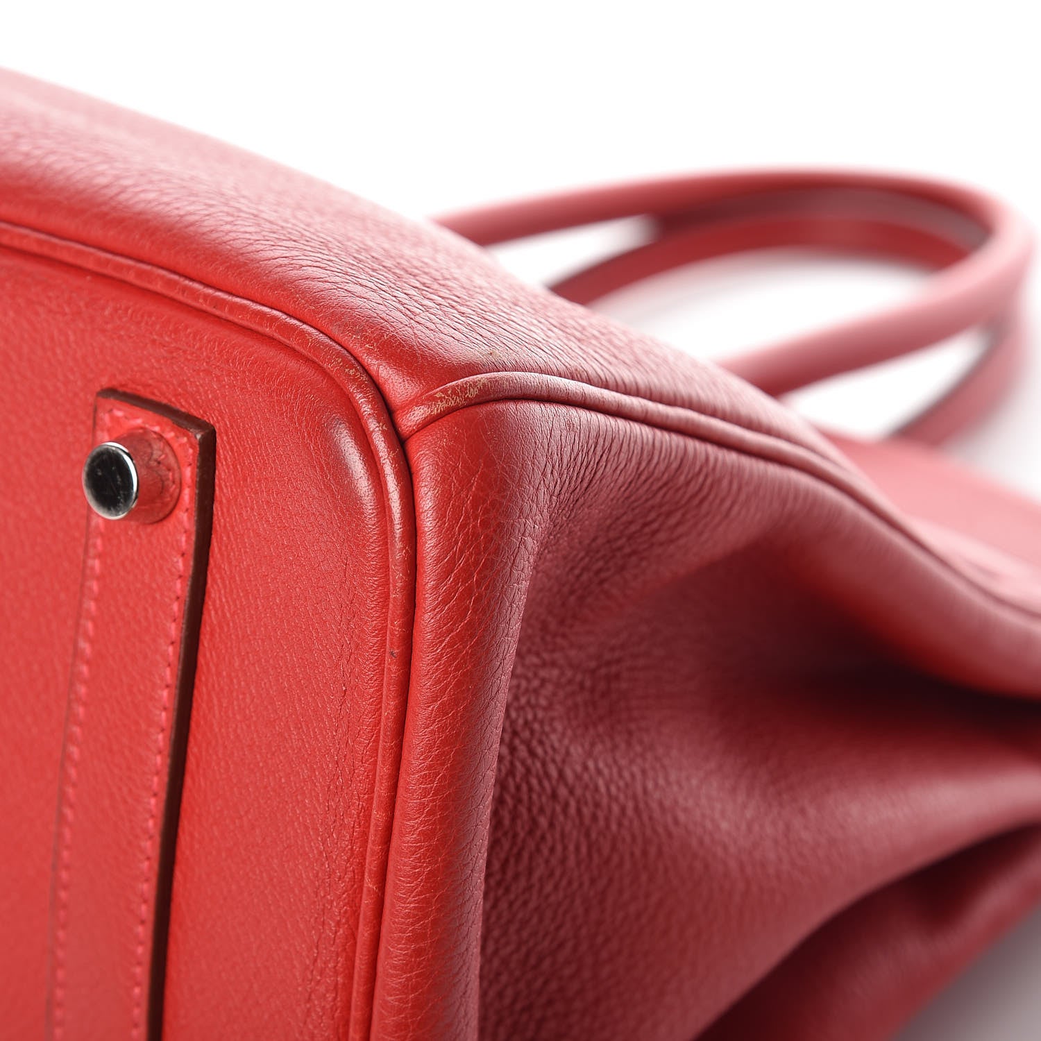Hermes Togo Birkin 35 Rouge Garance 13 of 14