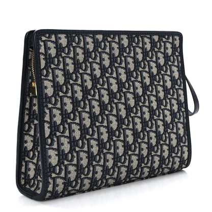 Christian Dior Oblique 30 Montaigne Pouch Blue 3 of 8