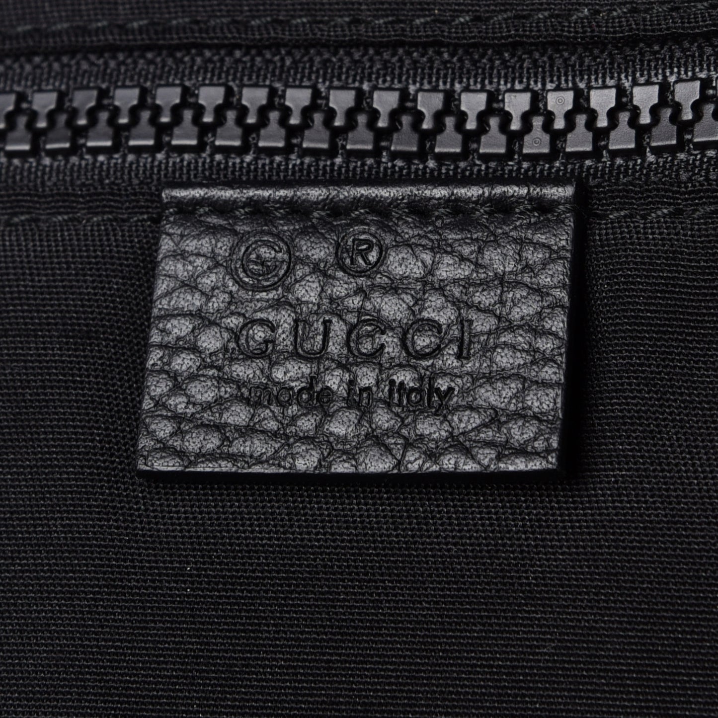 Nylon Monogram Slim Backpack Black