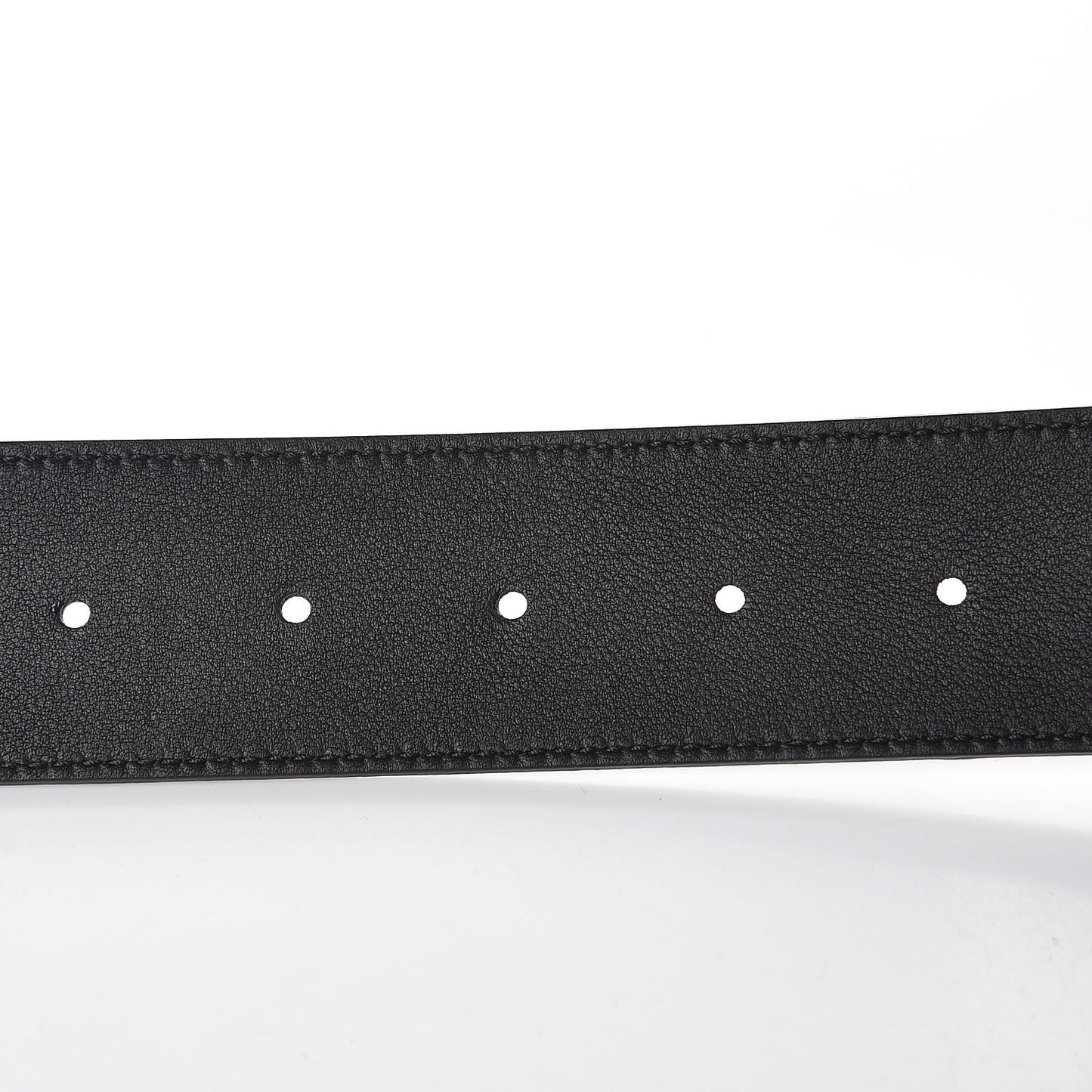 Textured Calfskin Double G 40mm Belt 110 44 Black