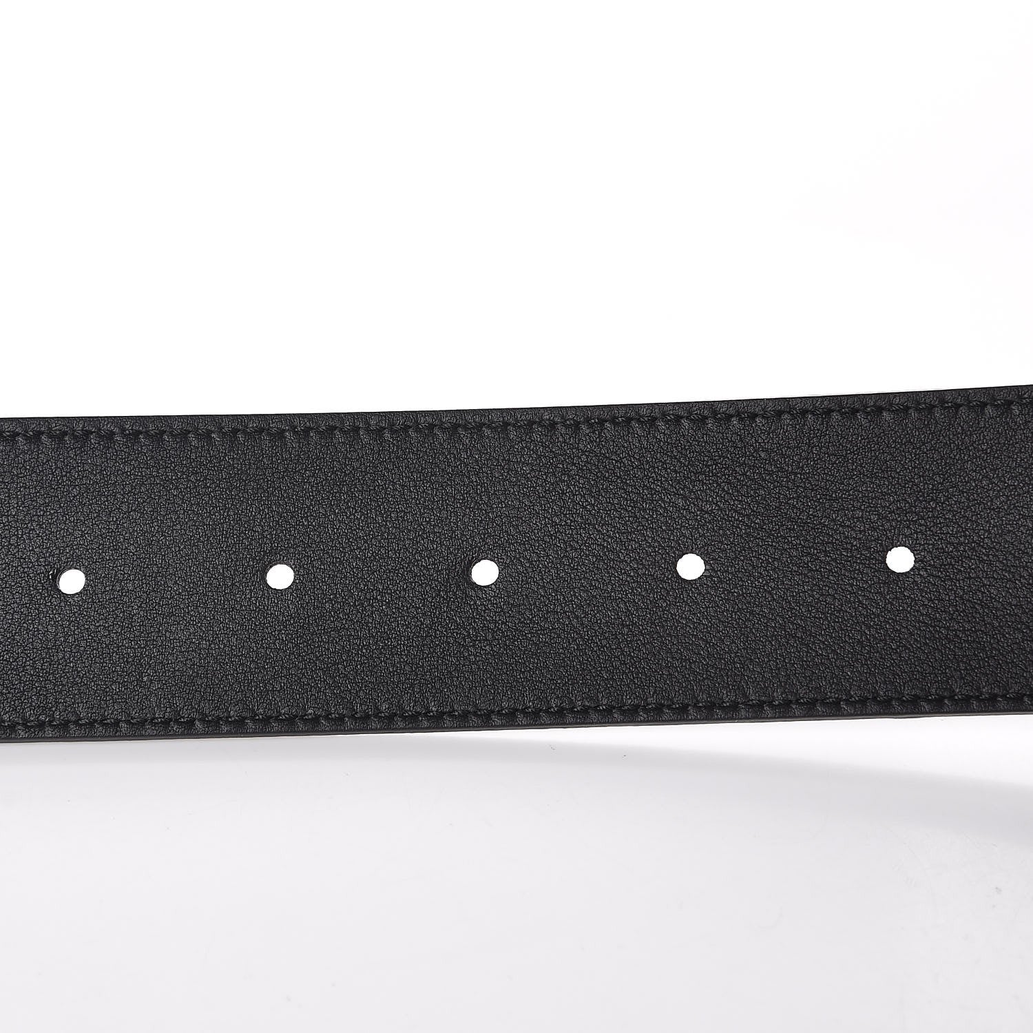 Gucci Textured Calfskin Double G 40mm Belt 110 44 Black 7 of 7