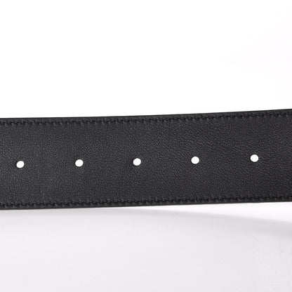 Gucci Textured Calfskin Double G 40mm Belt 110 44 Black 7 of 7