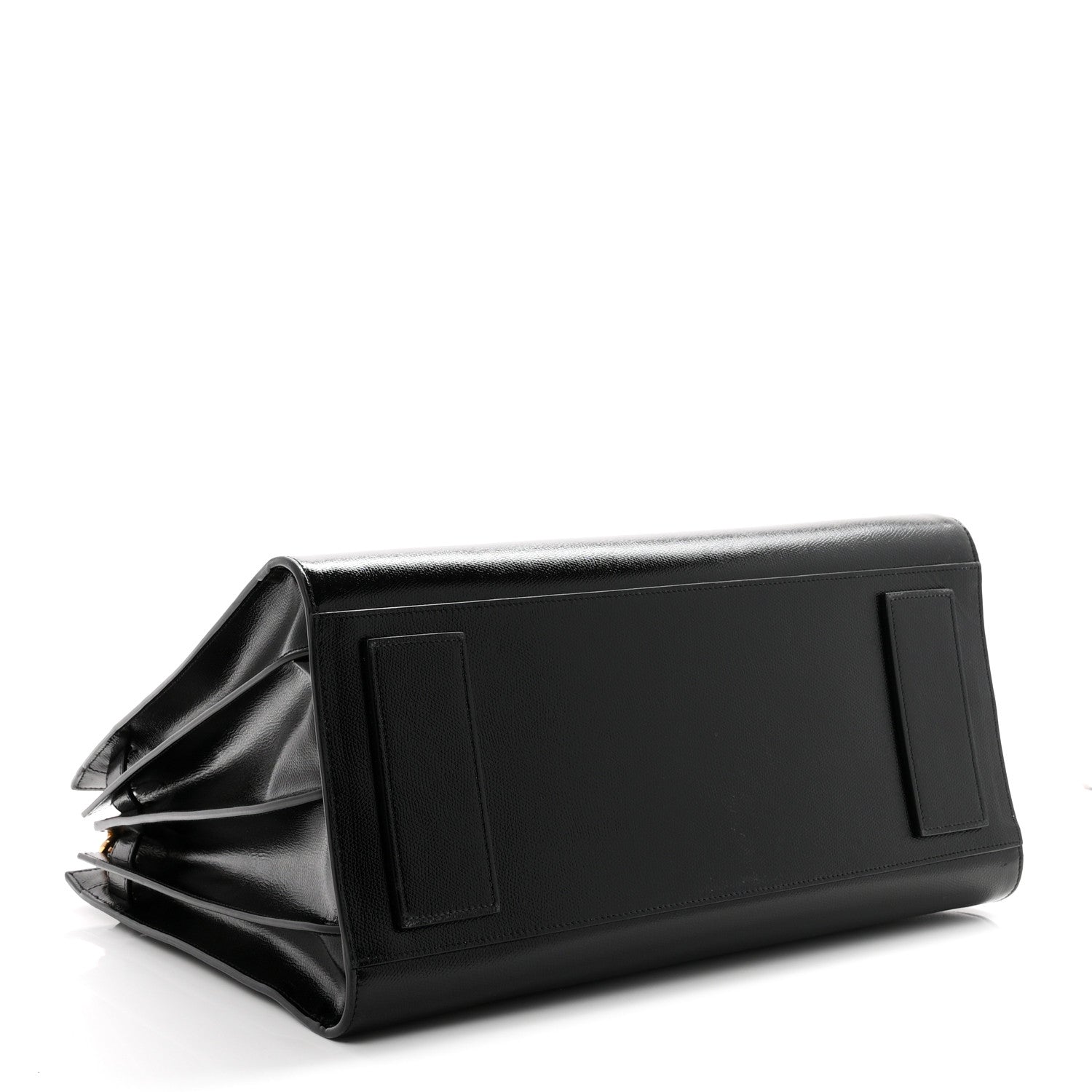 Saint Laurent Patent Grain De Poudre Large Souple Sac De Jour Black 5 of 11