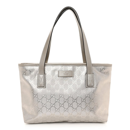 Gucci Imprime Monogram Small Joy Tote Silver 1 of 10