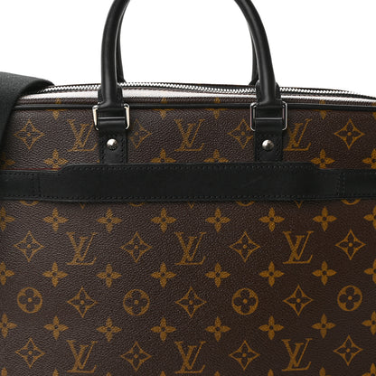 Louis Vuitton Monogram Macassar Porte-Documents Voyage GM 6 of 13