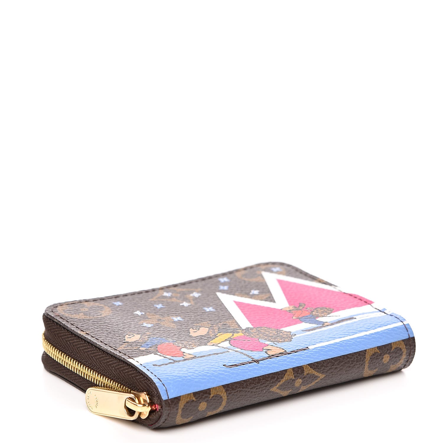 Louis Vuitton Monogram 2018 Christmas Animation Zippy Coin Purse 4 of 8