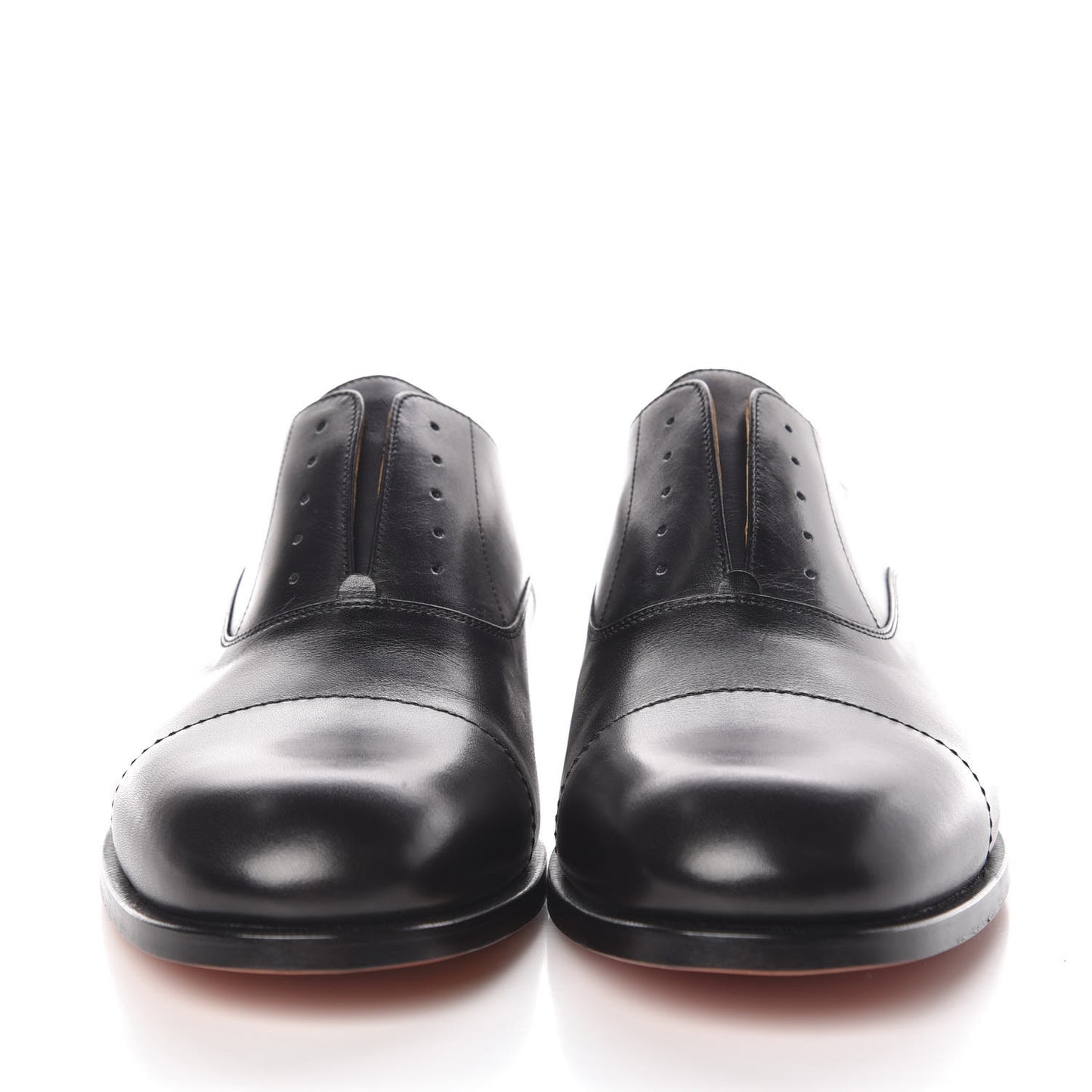 Calfskin Mens Oxford 43 Black