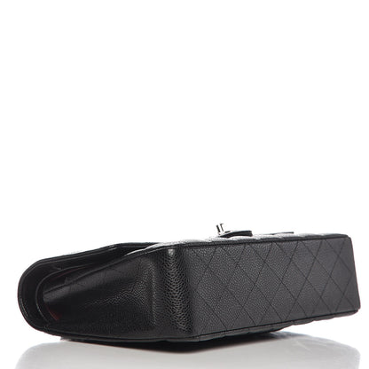 Chanel Caviar Quilted Medium Double Flap Black 5 of 10