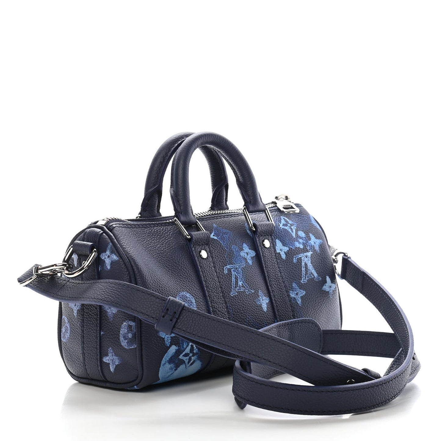 Monogram Ink Watercolor Keepall XS Blue