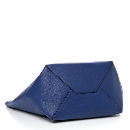 Celine Soft Grained Calfskin Small Belt Cabas Phantom Indigo 4 of 11