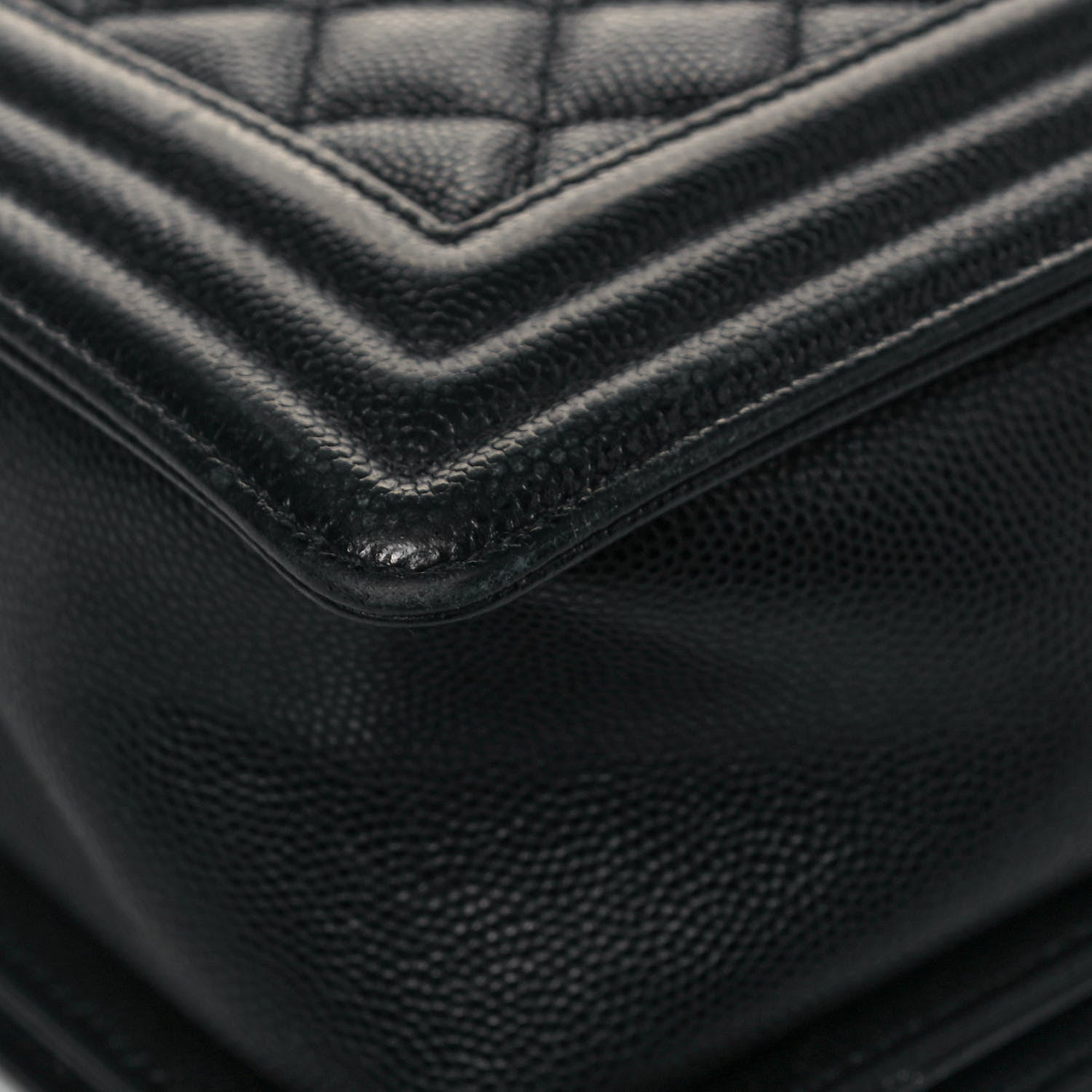 Chanel Caviar Quilted New Medium Boy Flap Black 10 of 18