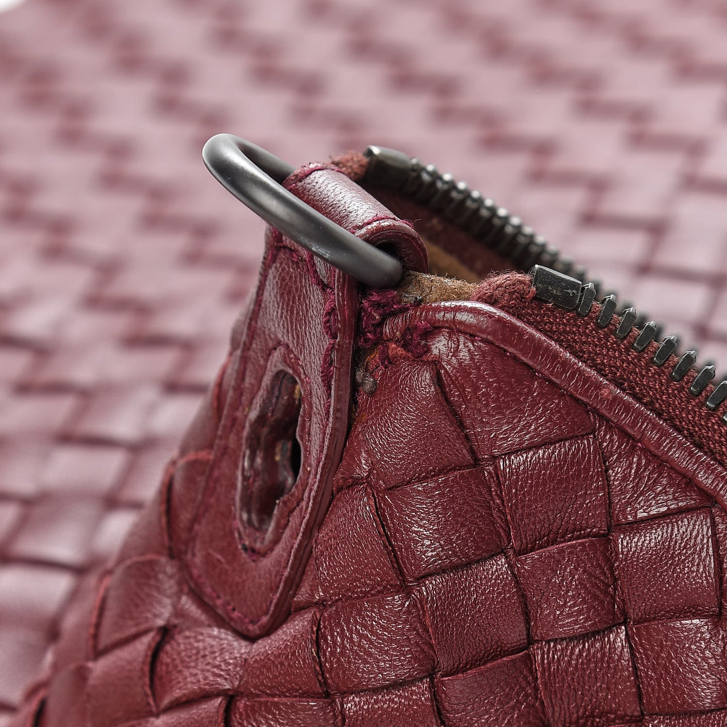 Nappa Intrecciato Maxi Convertible Tote Barolo