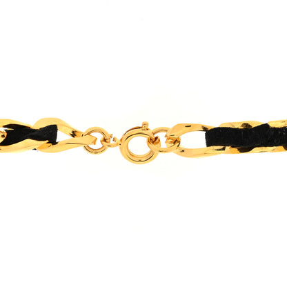 Chanel N°5 Perfume Bottle CC Necklace Gold 3 of 5